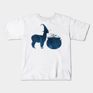 Witch llama Kids T-Shirt